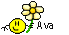 Ava Smiley – Namen mit Blume